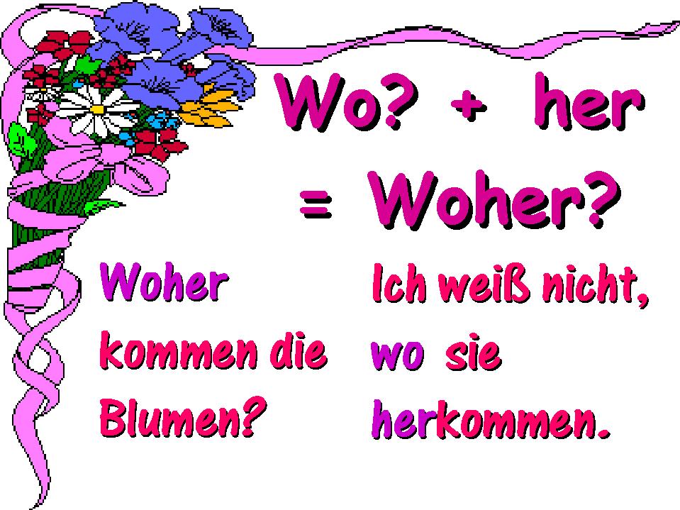 Where do the flowers come from?        I don't know where they're from.