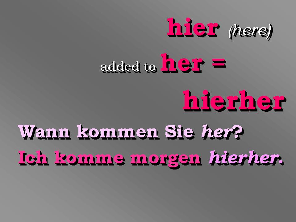 assignment password:  'Gastfreundschaft'